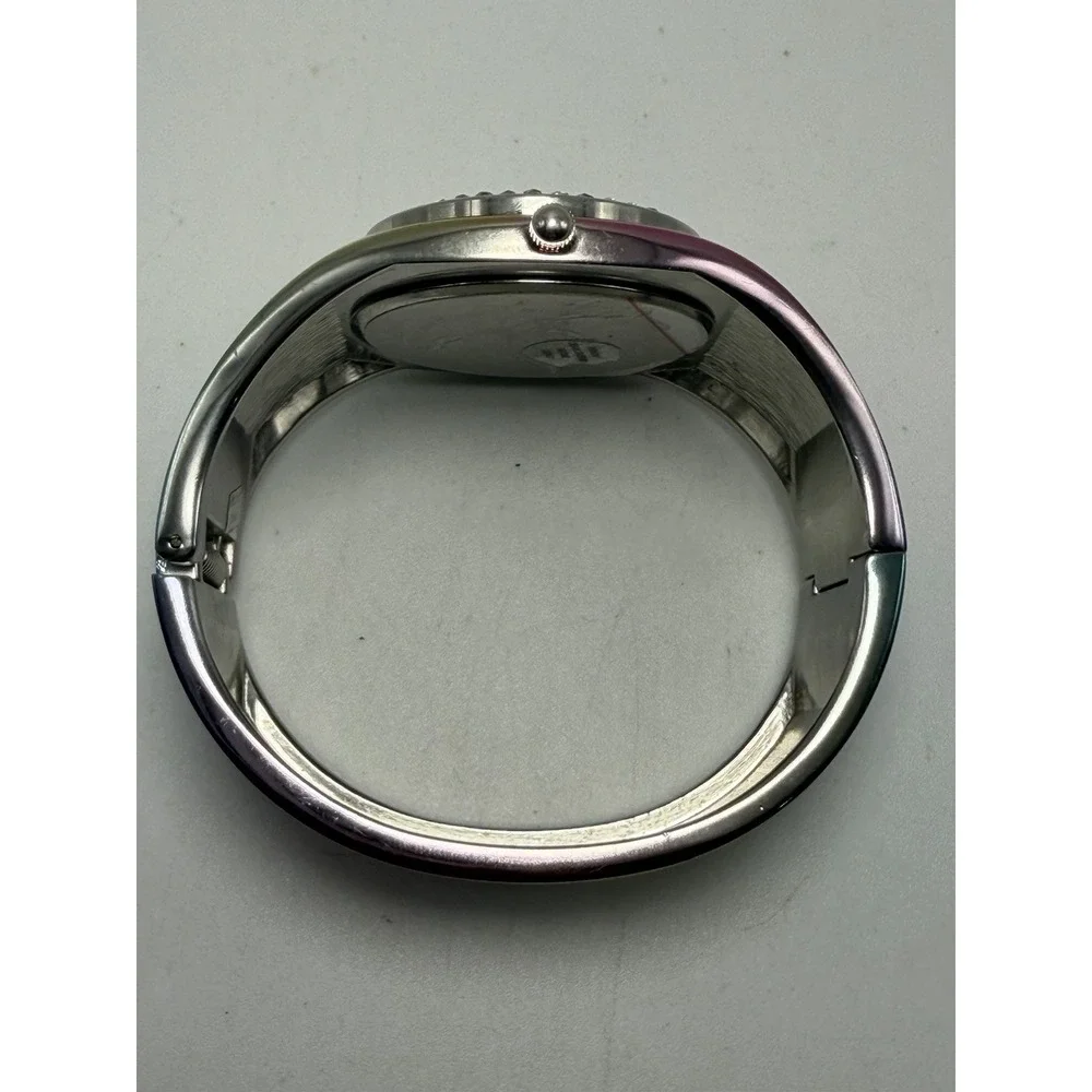 Bongo BG3271 Massive Ladies Cuff Watch New Battery 46MM 7.25